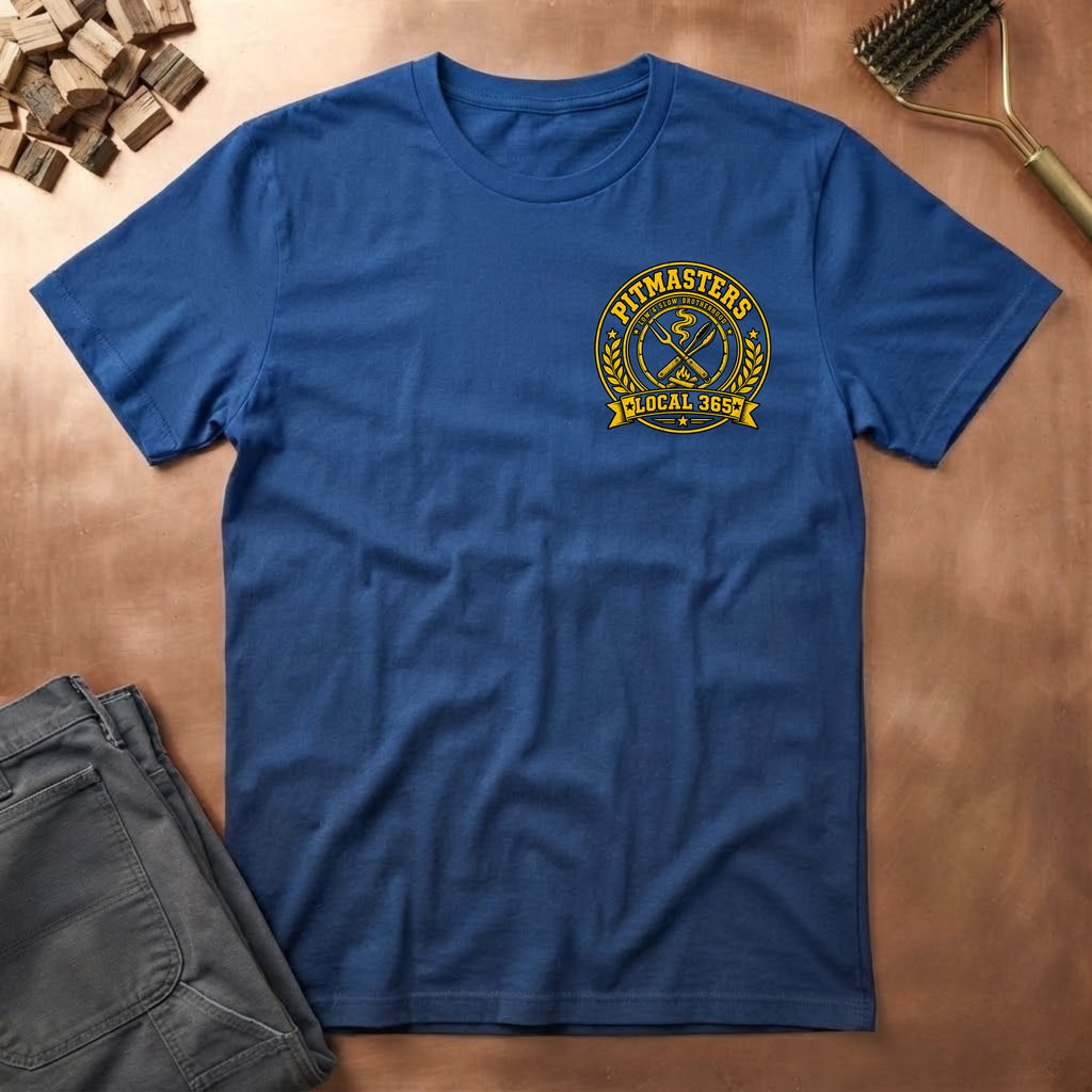 Pitmasters local 365 Circle (FRONT & BACK)