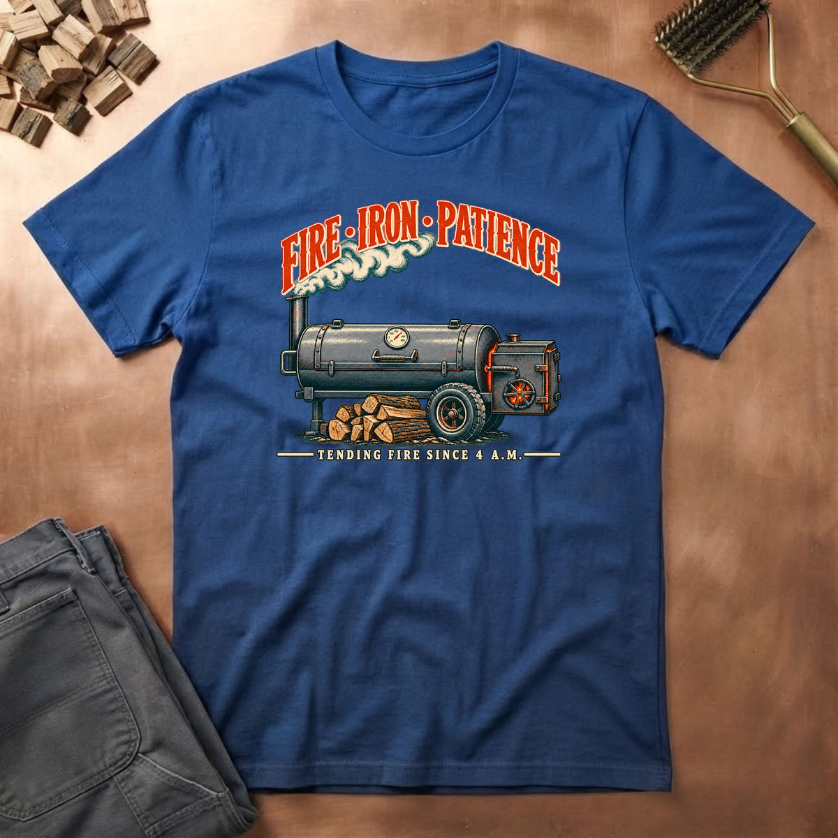 Fire Iron Patience T-Shirt