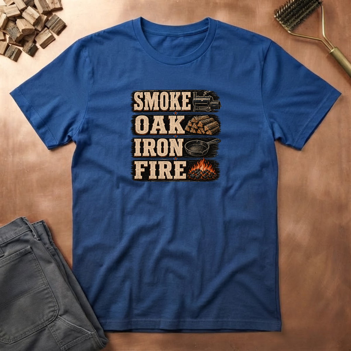 Smoke Oak Iron Fire T-Shirt
