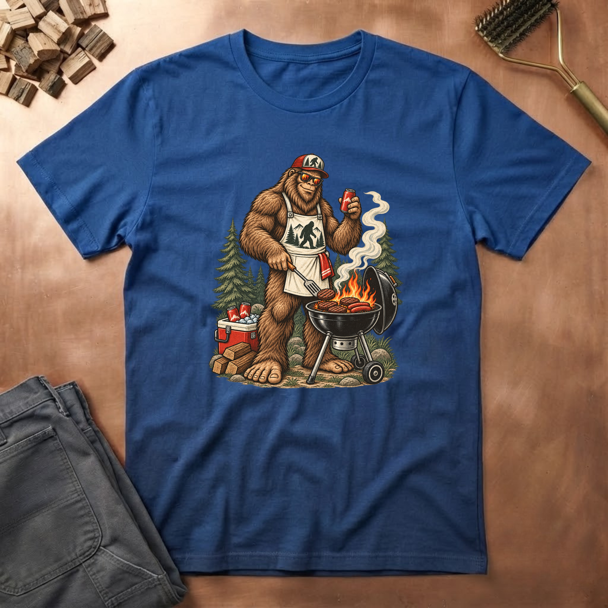 Bigfoot Grilling T-Shirt