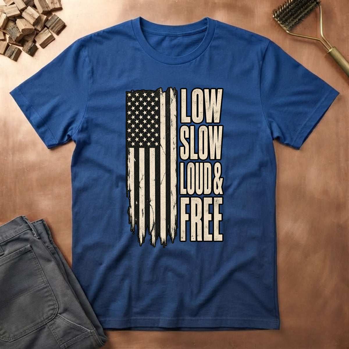 LSLF Distressed T-Shirt