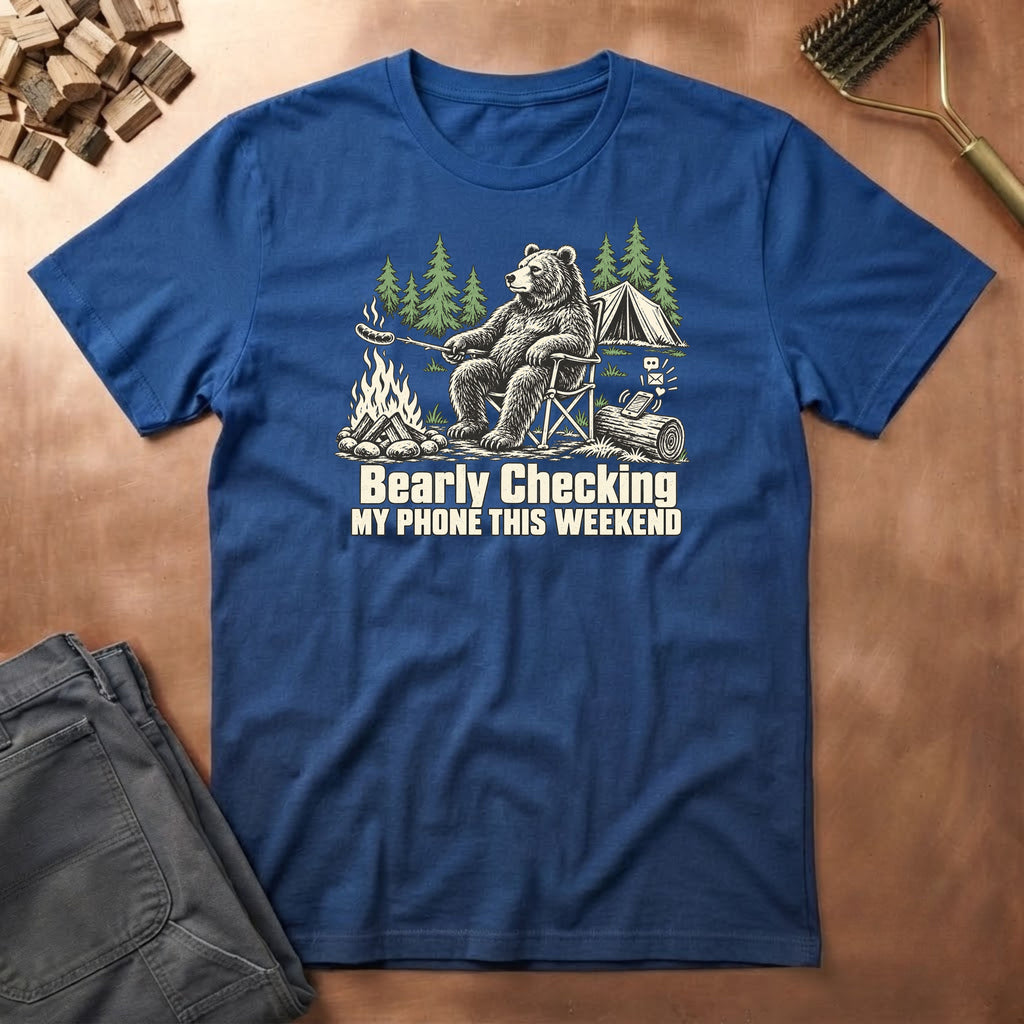 Bearly Checking T-Shirt