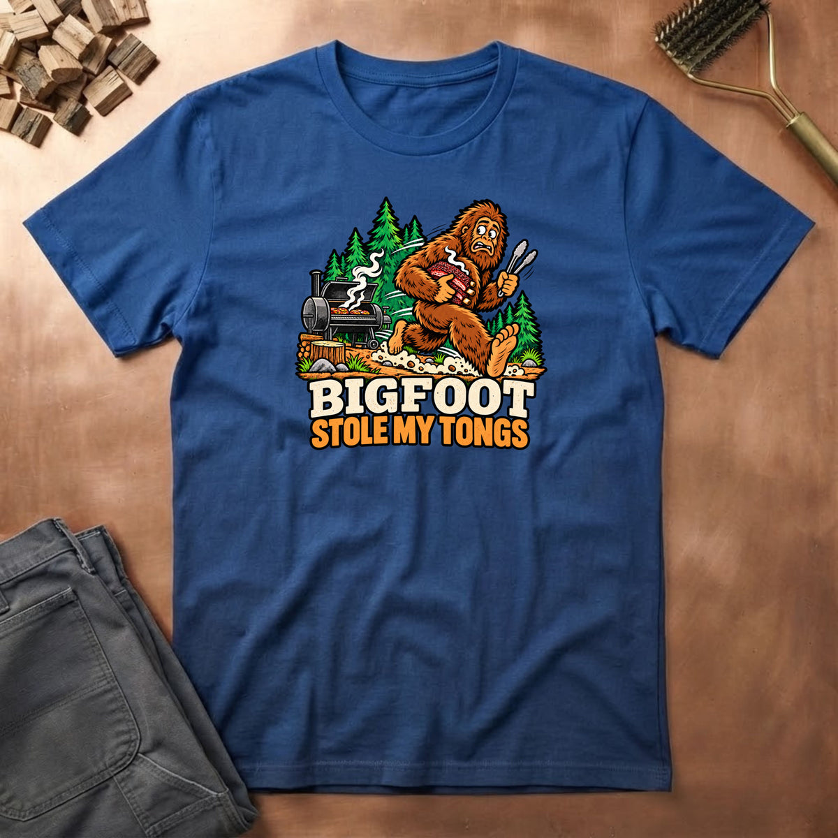 Bigfoot Stealing T-Shirt