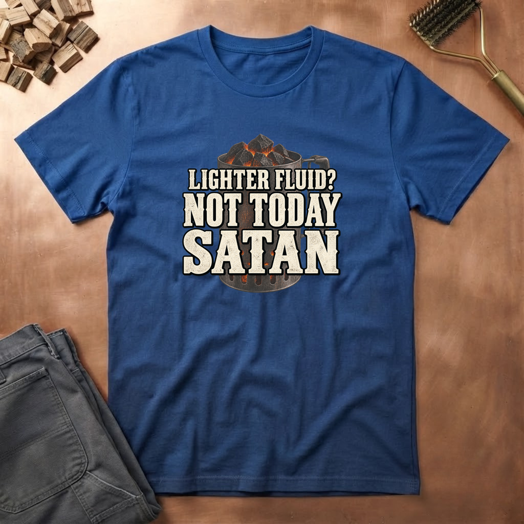 No Lighter Fluid T-Shirt