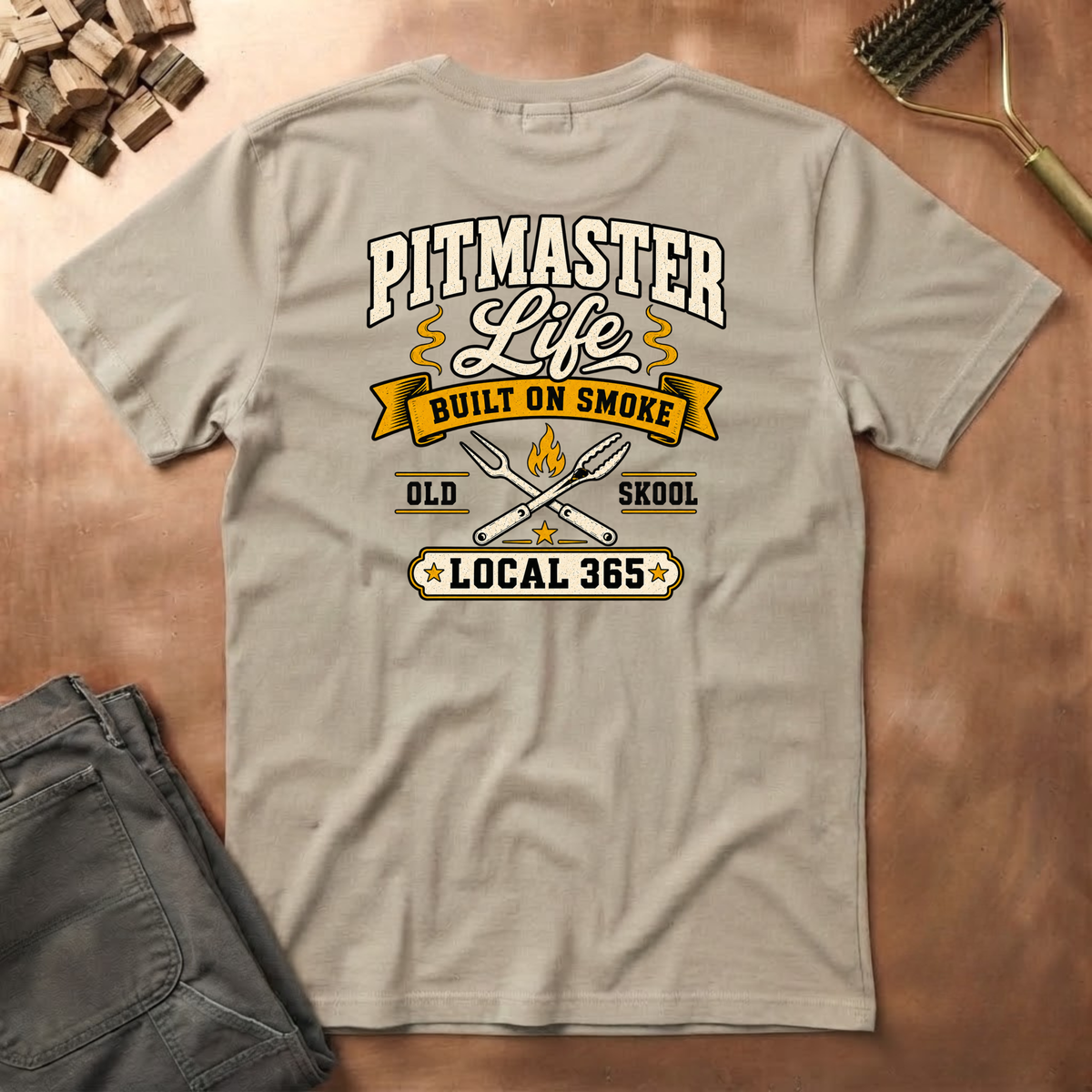 Pitmasters local 365 (FRONT & BACK)