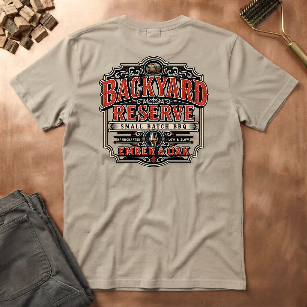Backyard Reserve T-Shirt (FRONT & BACK)