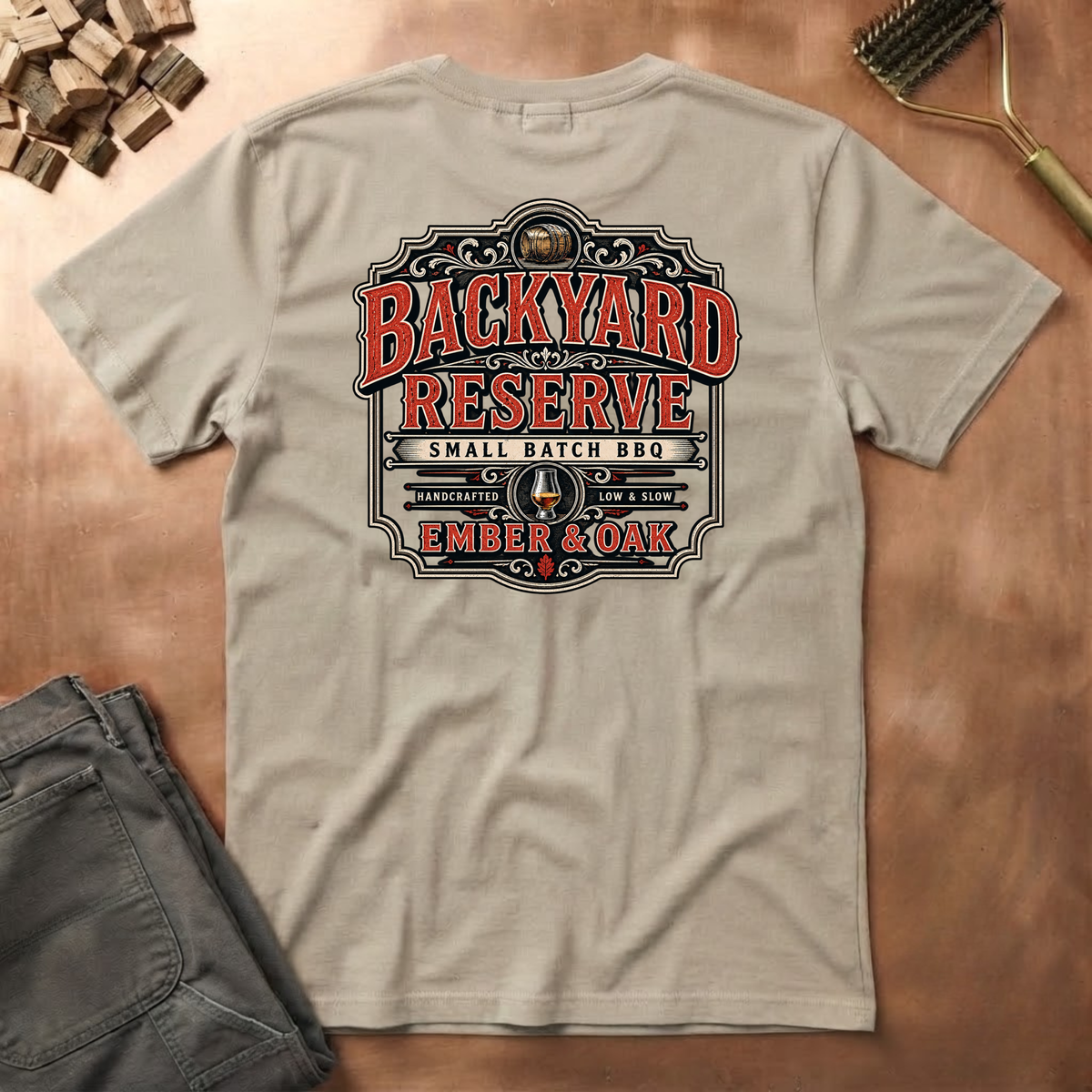 Backyard Reserve T-Shirt (FRONT & BACK)