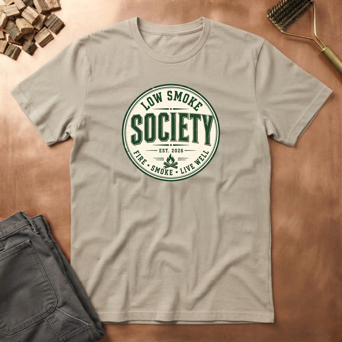 Low Smoke Society  T-Shirt