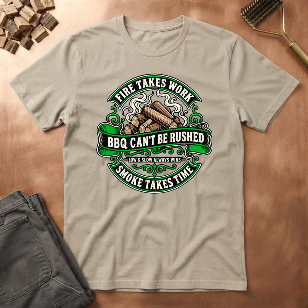 BBQ Cant Be Rushed T-Shirt