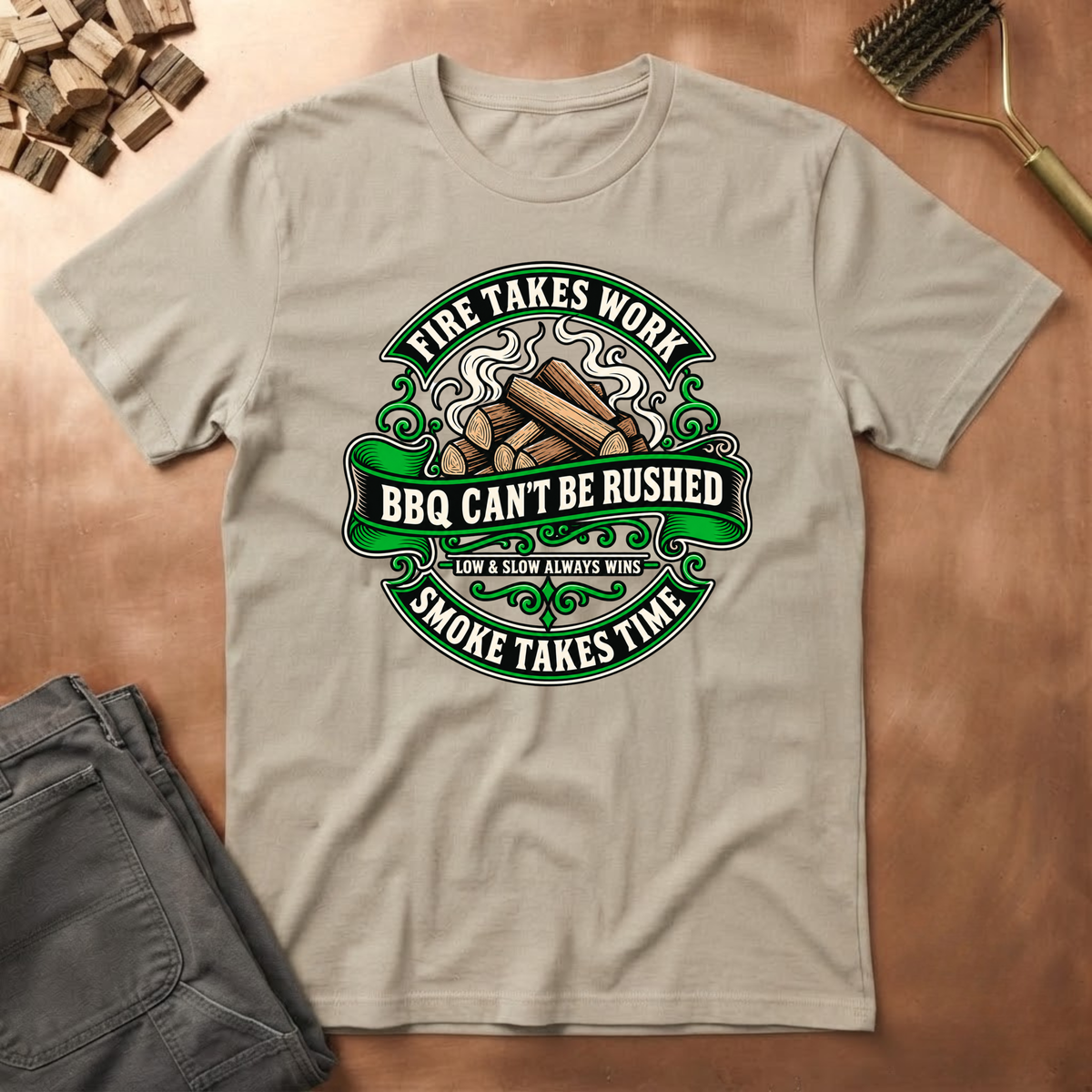 BBQ Cant Be Rushed T-Shirt
