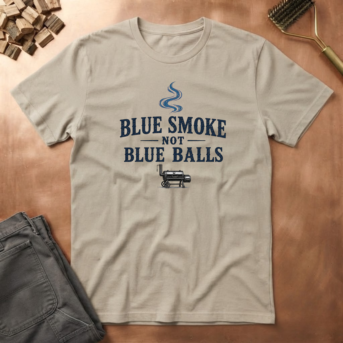 Blue smoke>Blue balls T-Shirt