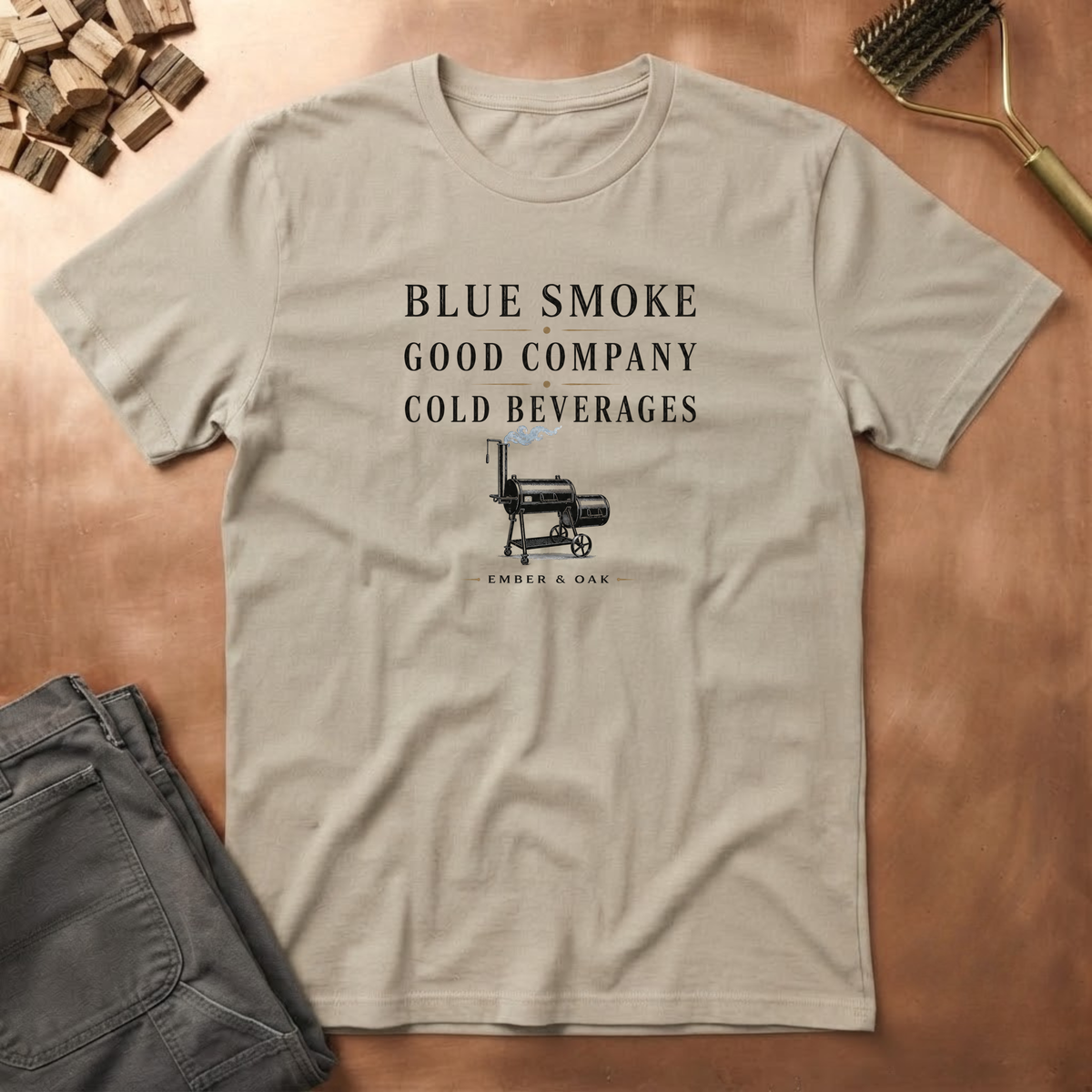 Blue Smoke  T-Shirt