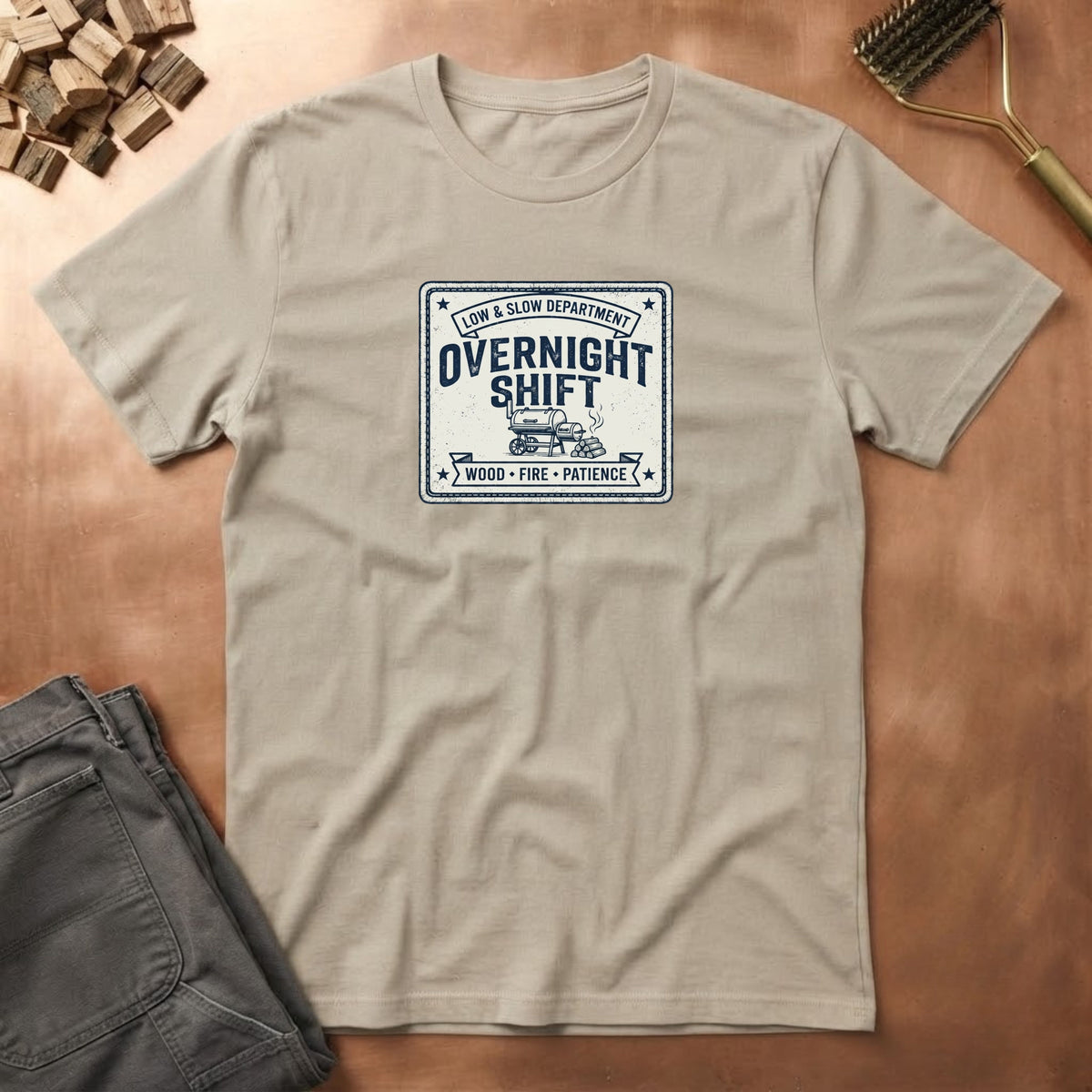 Overnight Badge T-Shirt
