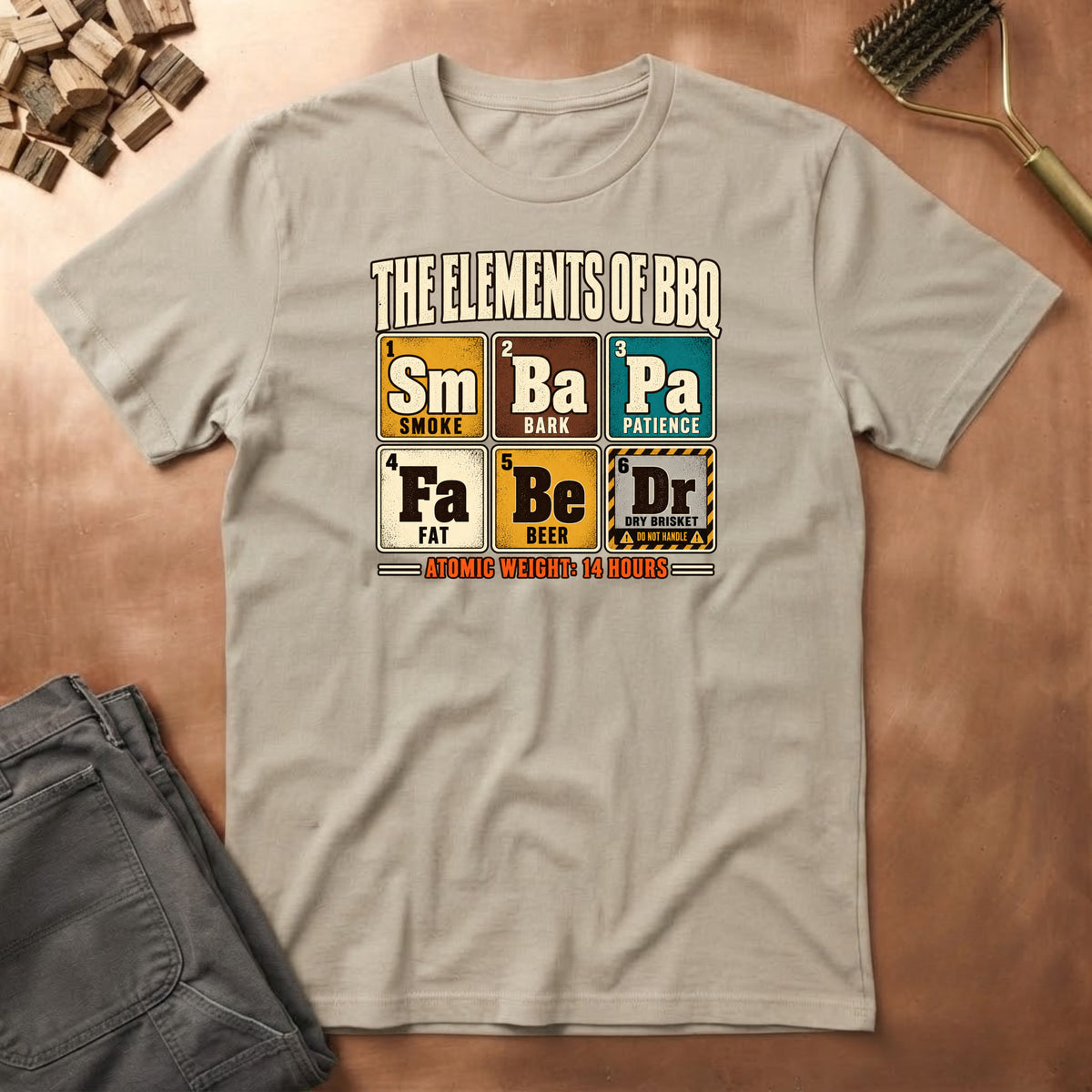 Elements of BBQ T-Shirt