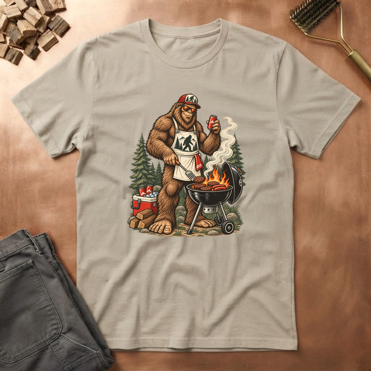 Bigfoot Grilling T-Shirt