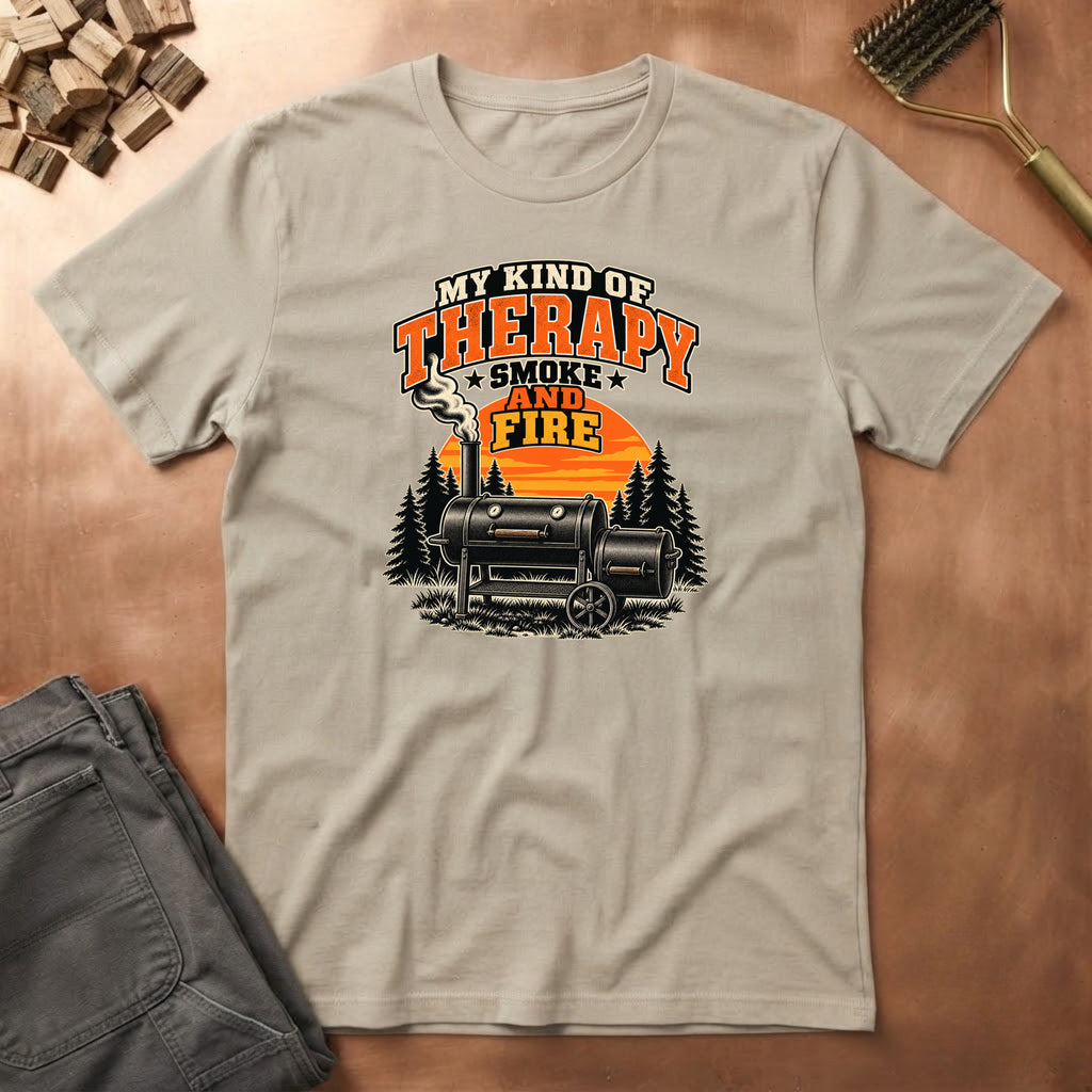 Smoke & Fire Therapy  T-Shirt
