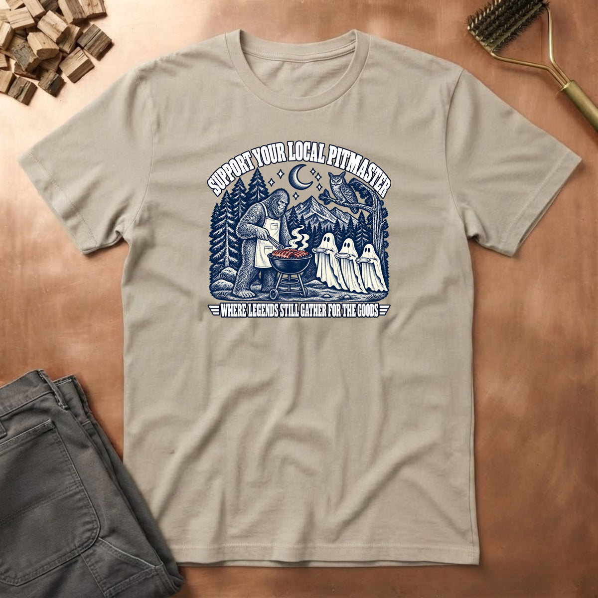 Gathering for BBQ T-Shirt