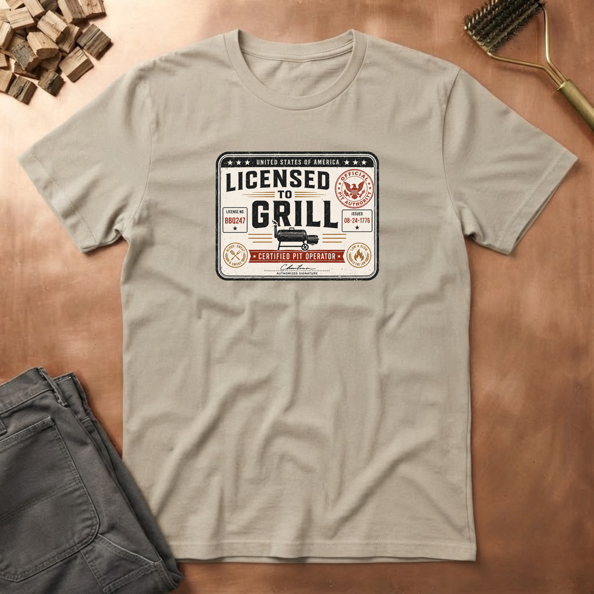 Licensed to grill T-Shirt