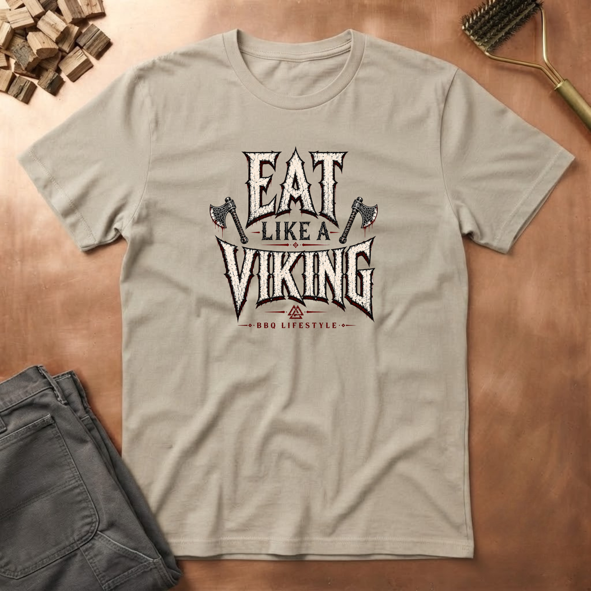 Eat Like Viking  T-Shirt