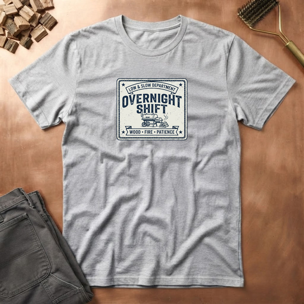 Overnight Badge T-Shirt