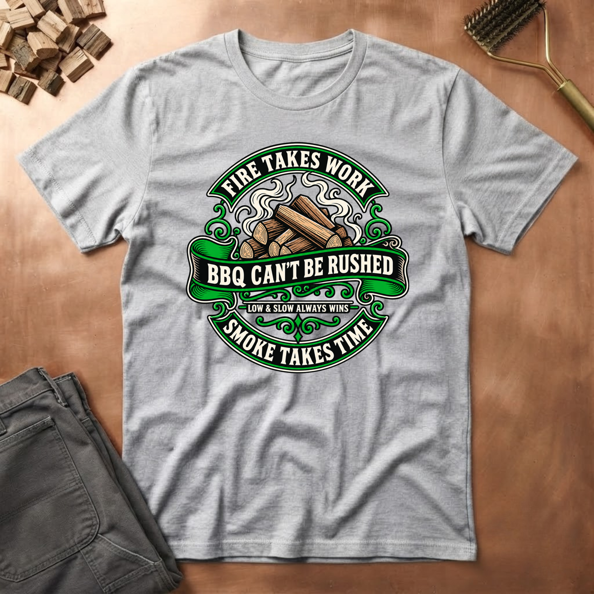 BBQ Cant Be Rushed T-Shirt