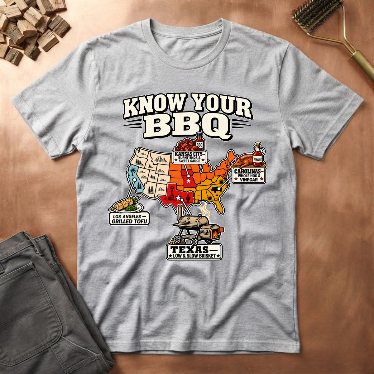 Know Your BBQ T-Shirt