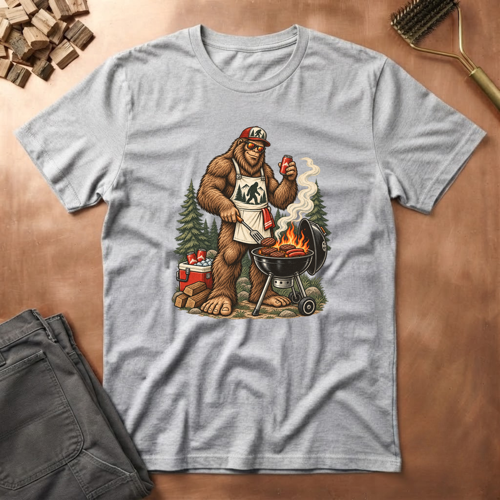 Bigfoot Grilling T-Shirt