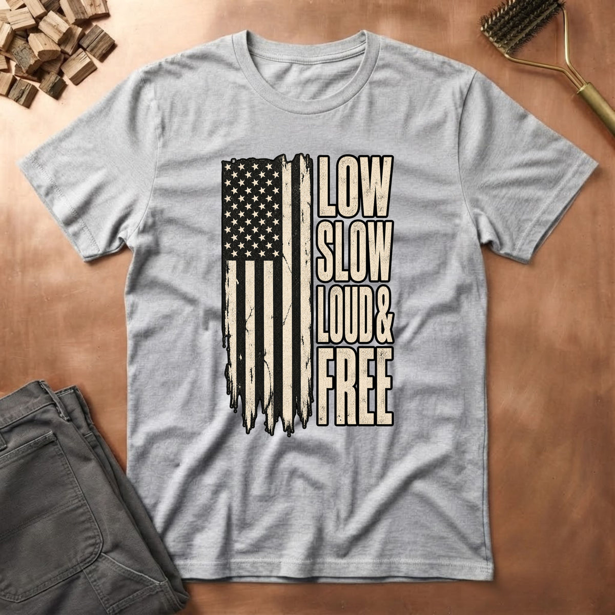 LSLF Distressed T-Shirt