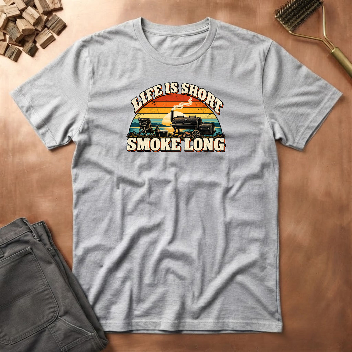 Smoke Long T-Shirt