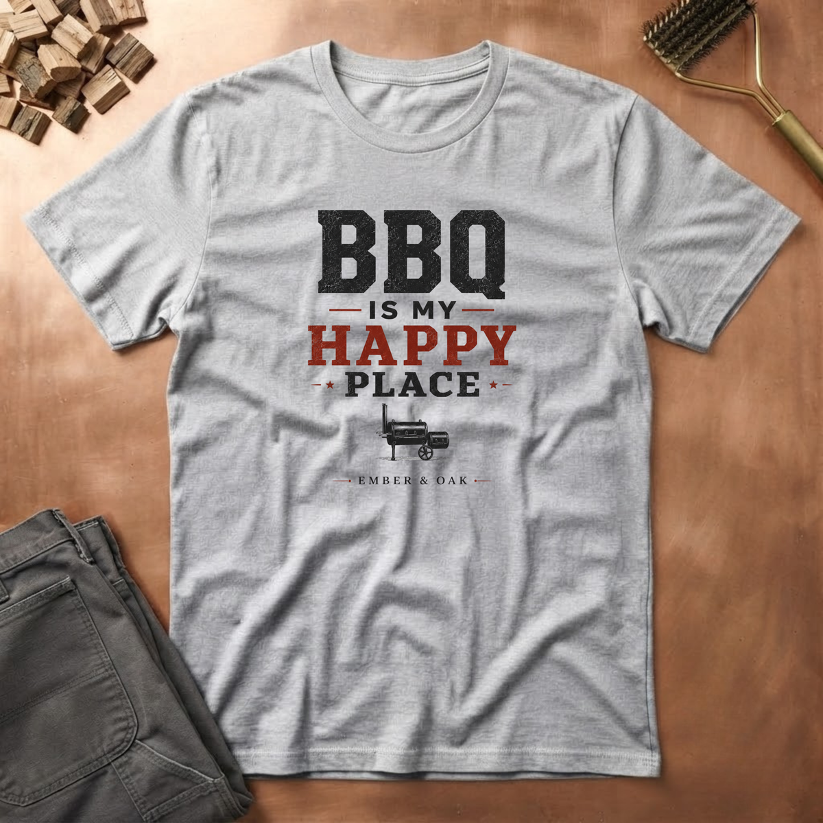 Happy Place BBQ T-Shirt