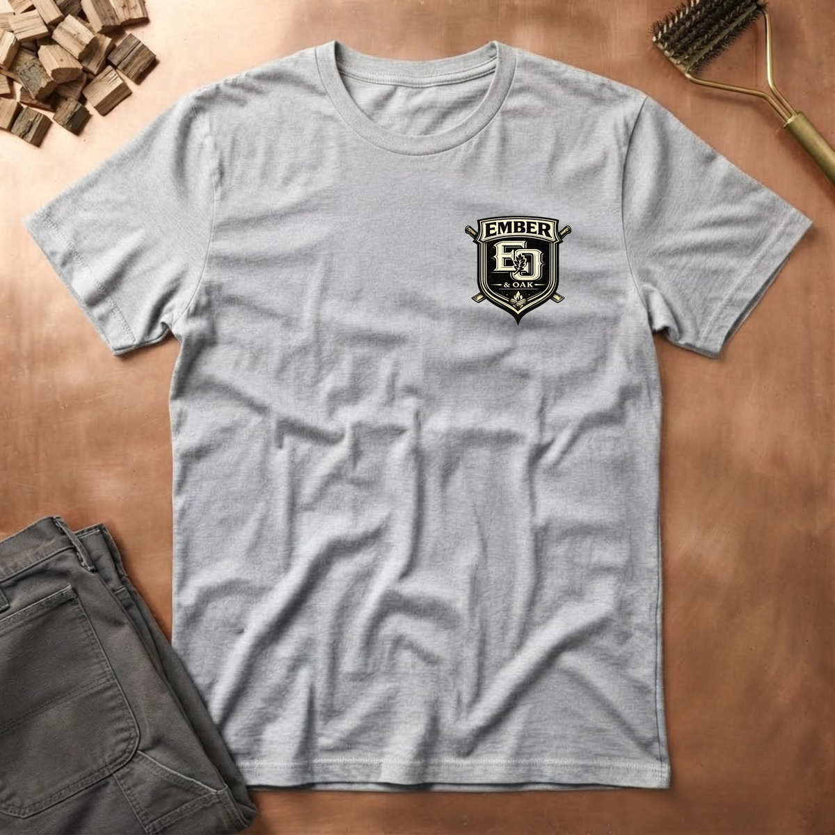 Ember & Oak Crest T-Shirt