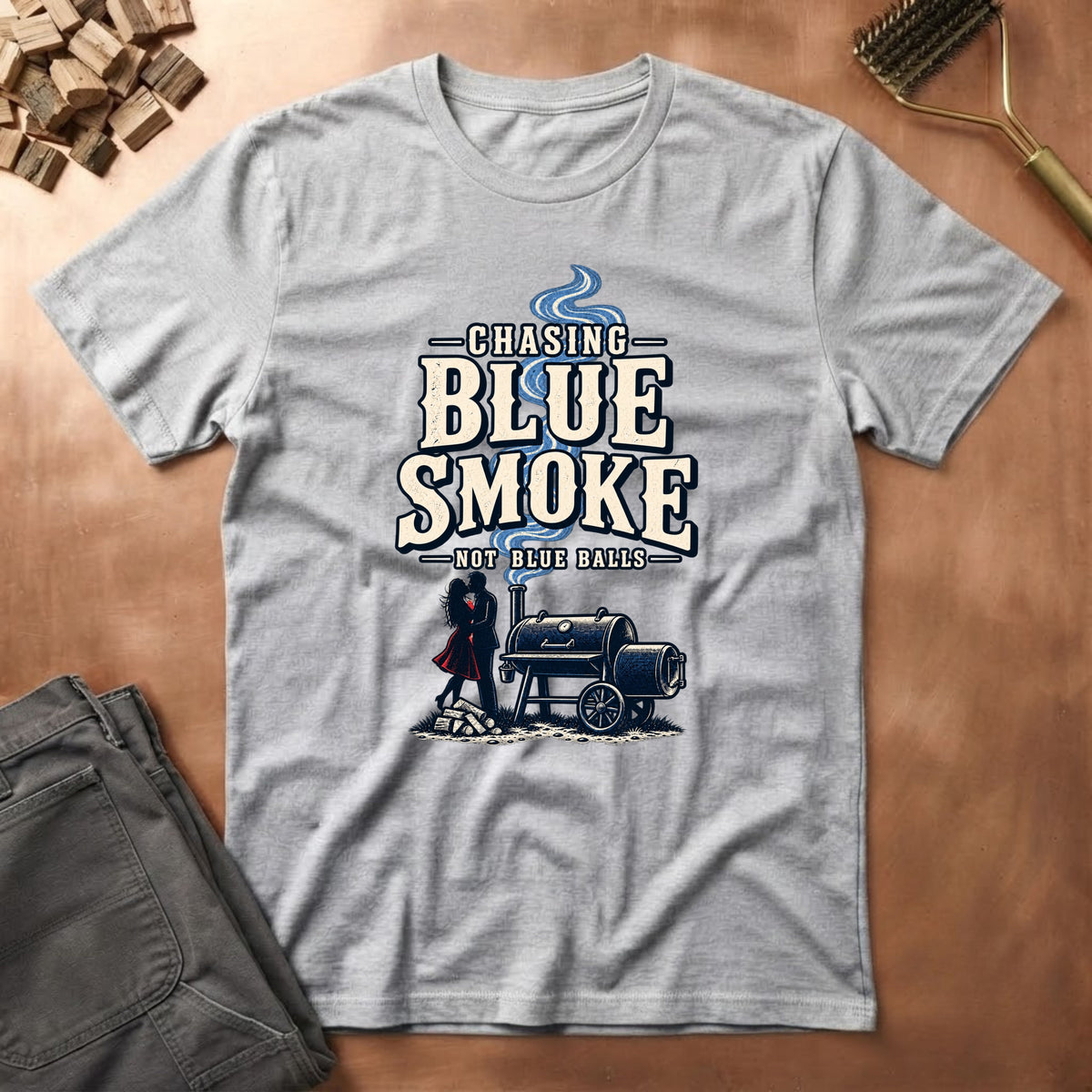Chasing Blue Smoke T-Shirt