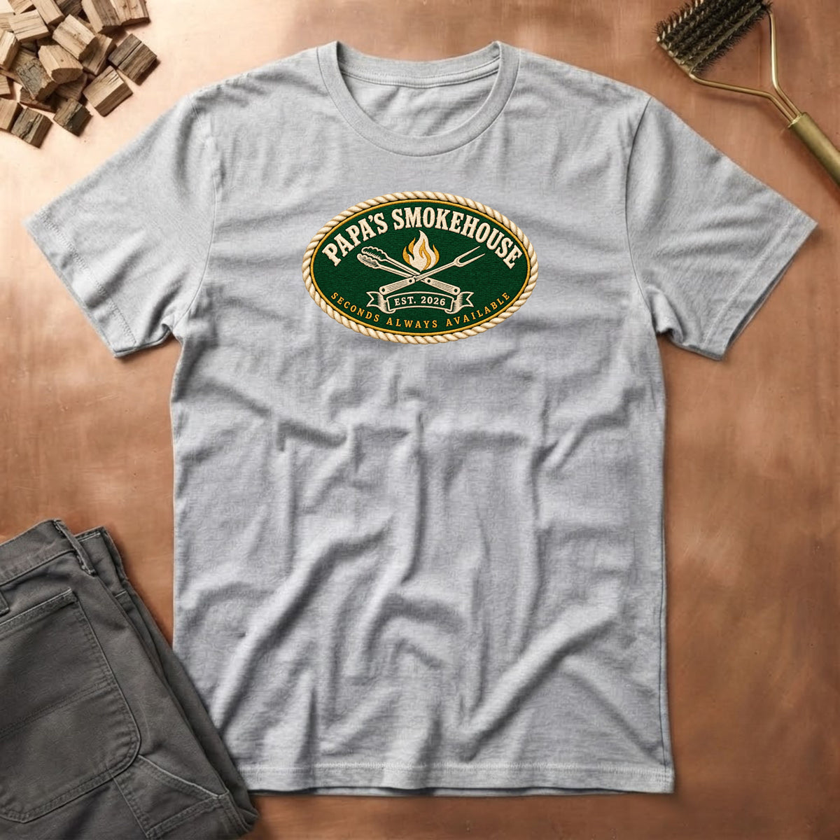 Papas Smokehouse T-Shirt