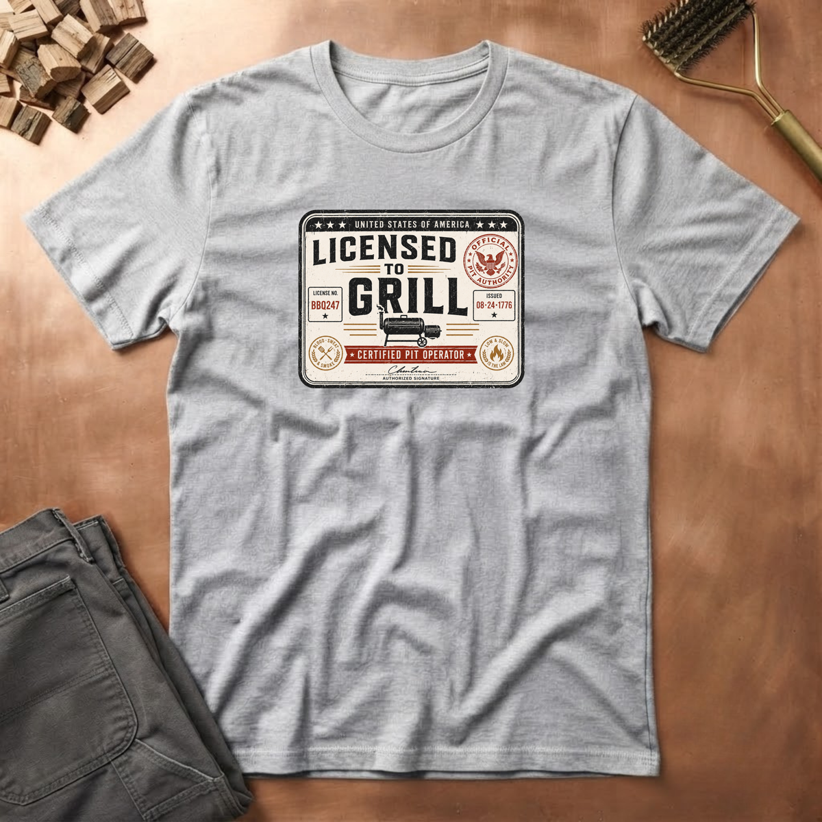 Licensed to grill T-Shirt