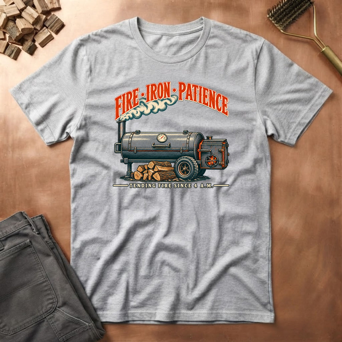 Fire Iron Patience T-Shirt