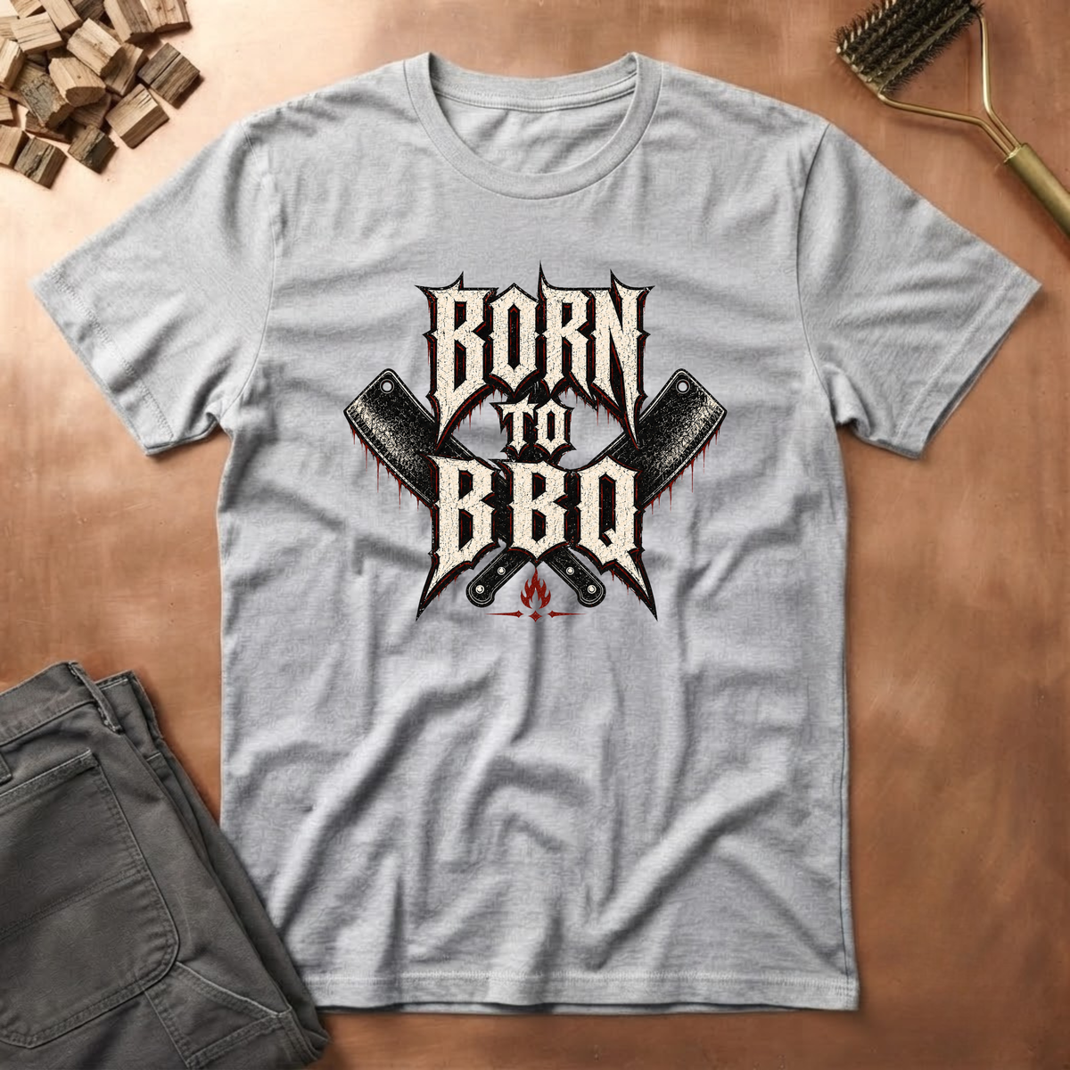 Born to BBQ  T-Shirt