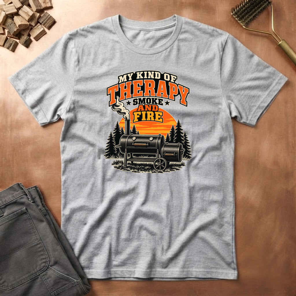 Smoke & Fire Therapy  T-Shirt