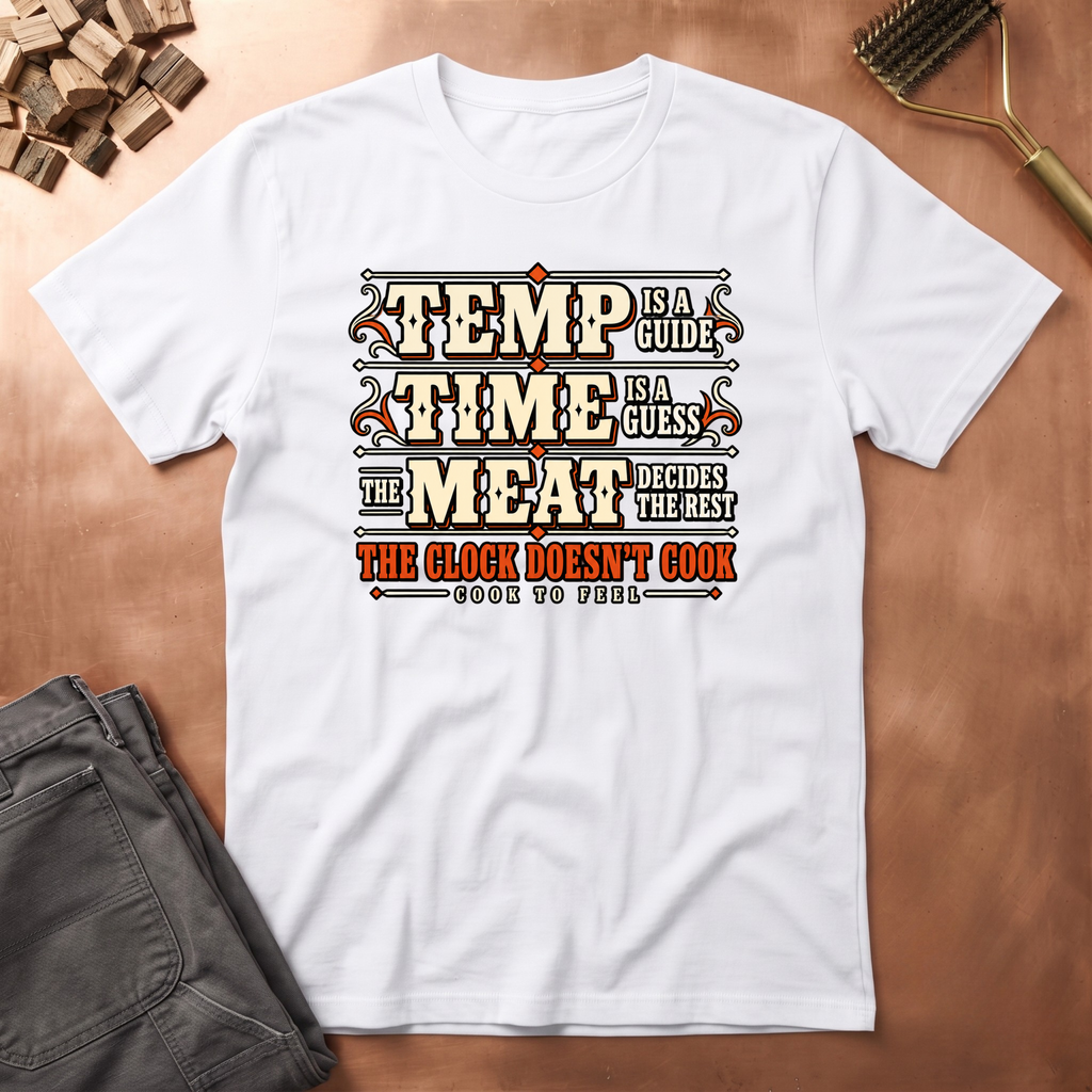 The clock doesnt cook T-Shirt