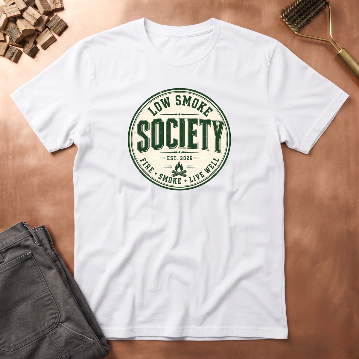 Low Smoke Society  T-Shirt