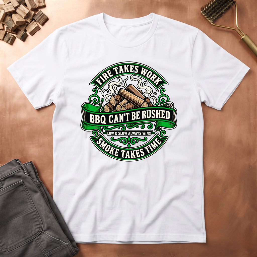 BBQ Cant Be Rushed T-Shirt