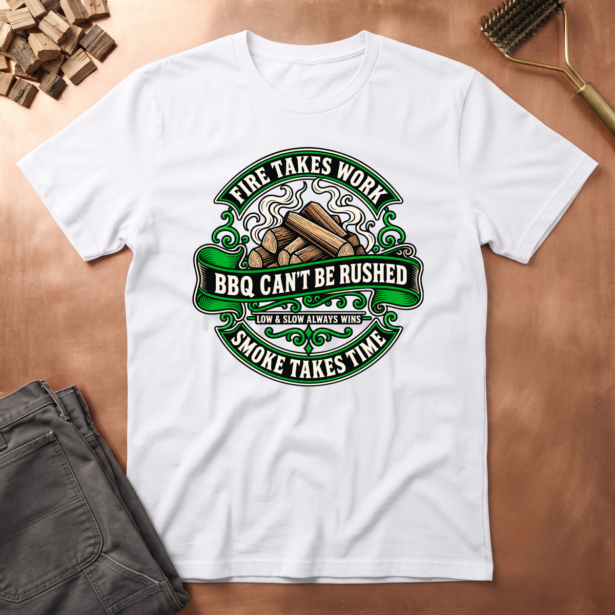 BBQ Cant Be Rushed T-Shirt
