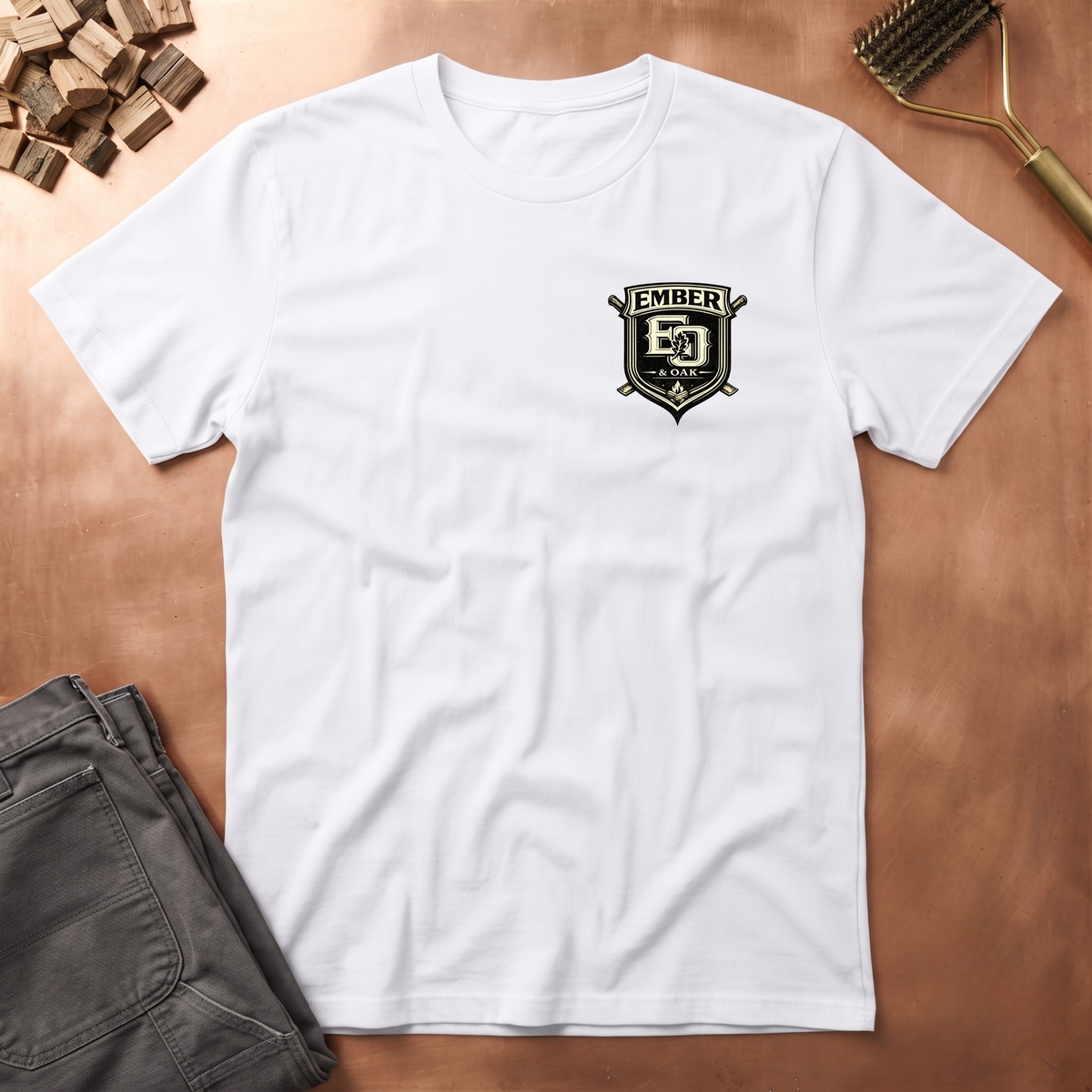Ember & Oak Crest T-Shirt