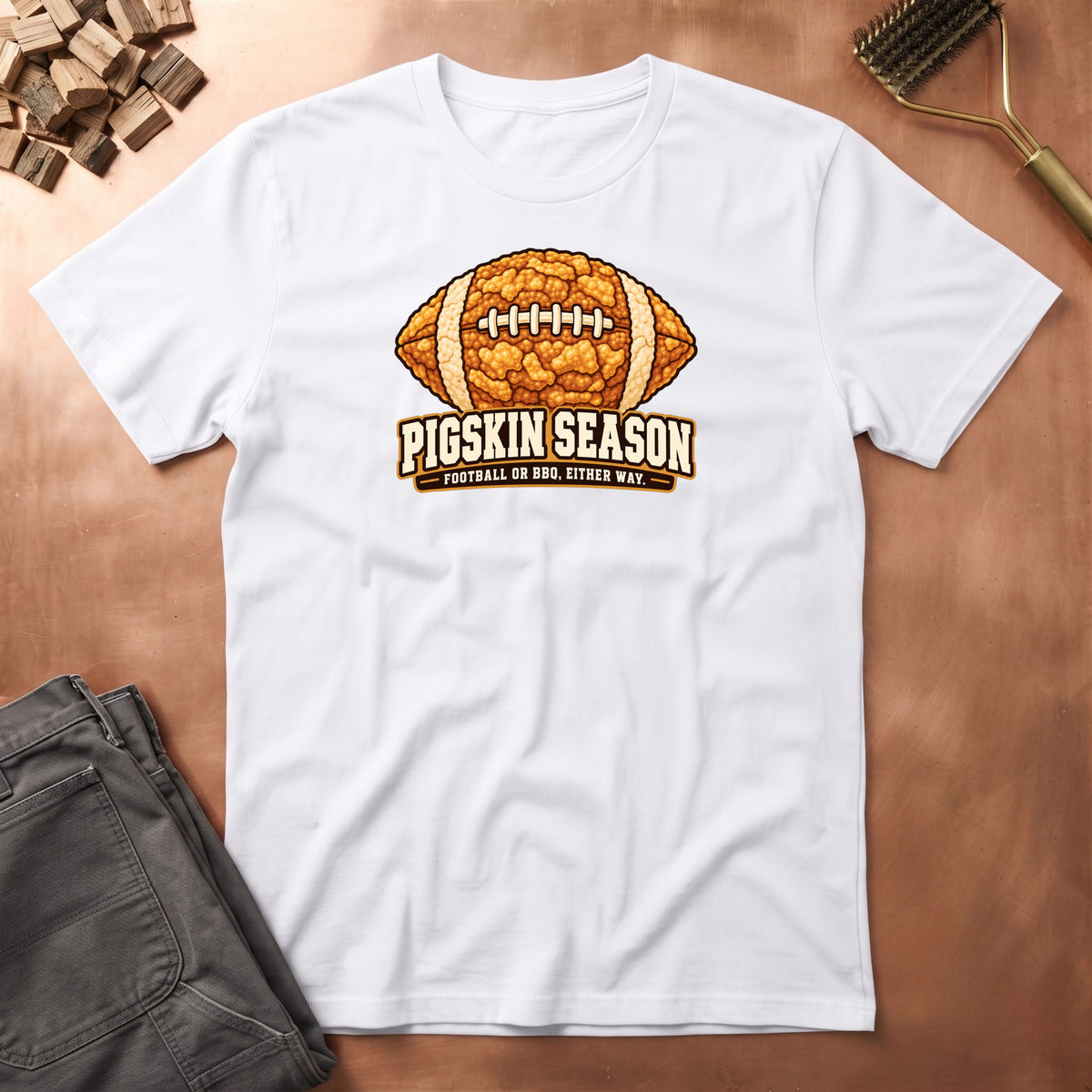 Football or BBQ T-Shirt