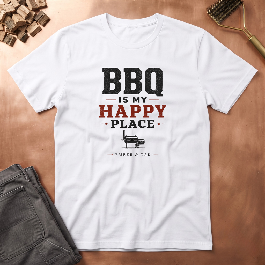 Happy Place BBQ T-Shirt