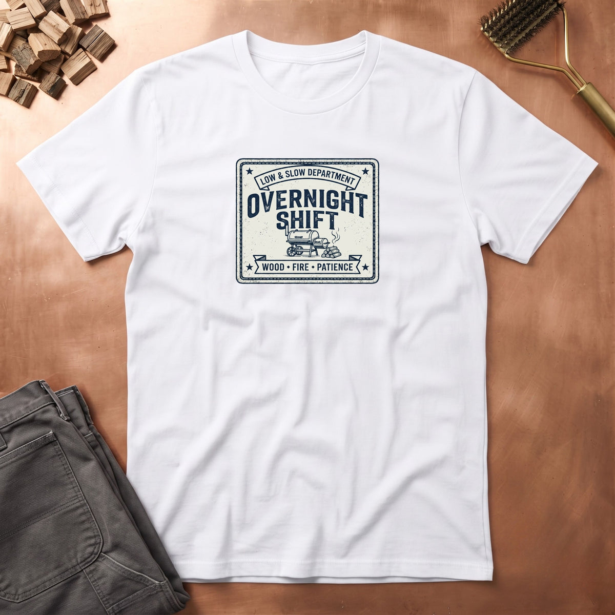 Overnight Badge T-Shirt