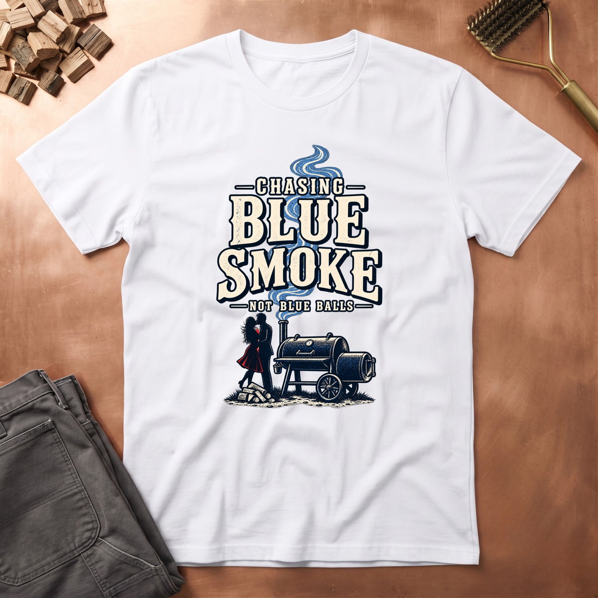 Chasing Blue Smoke T-Shirt