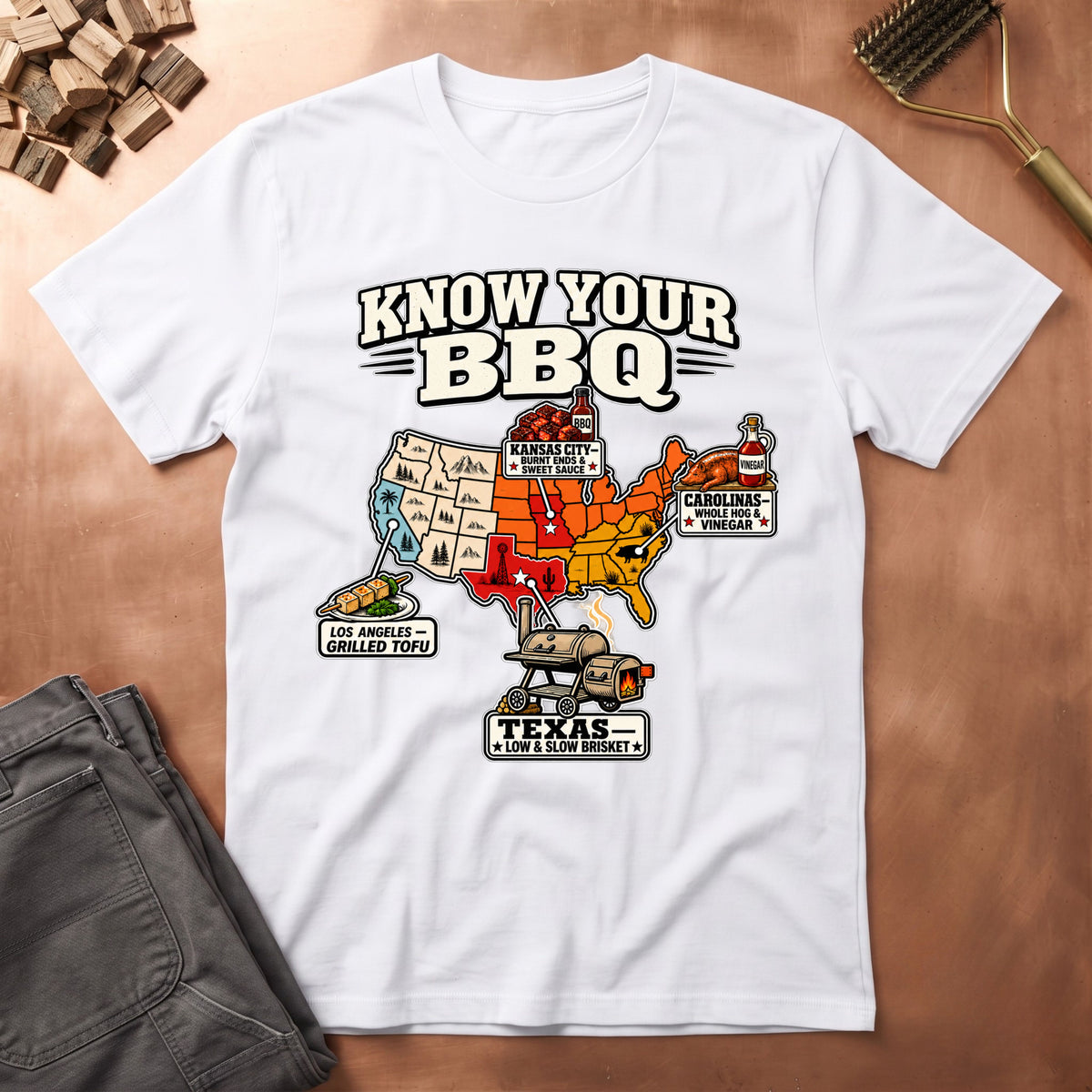 Know Your BBQ T-Shirt