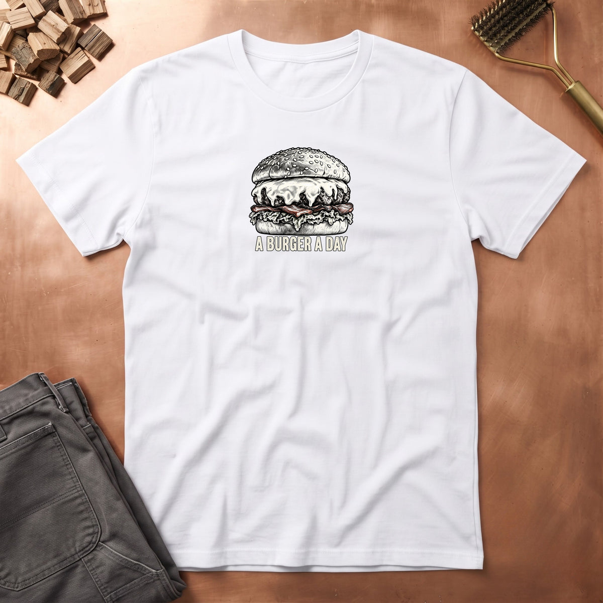 A Burger A Day T-Shirt