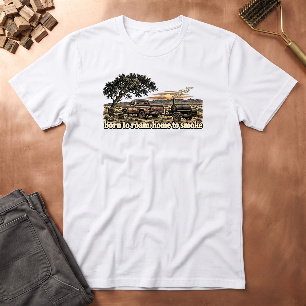 Home To Smoke T-Shirt