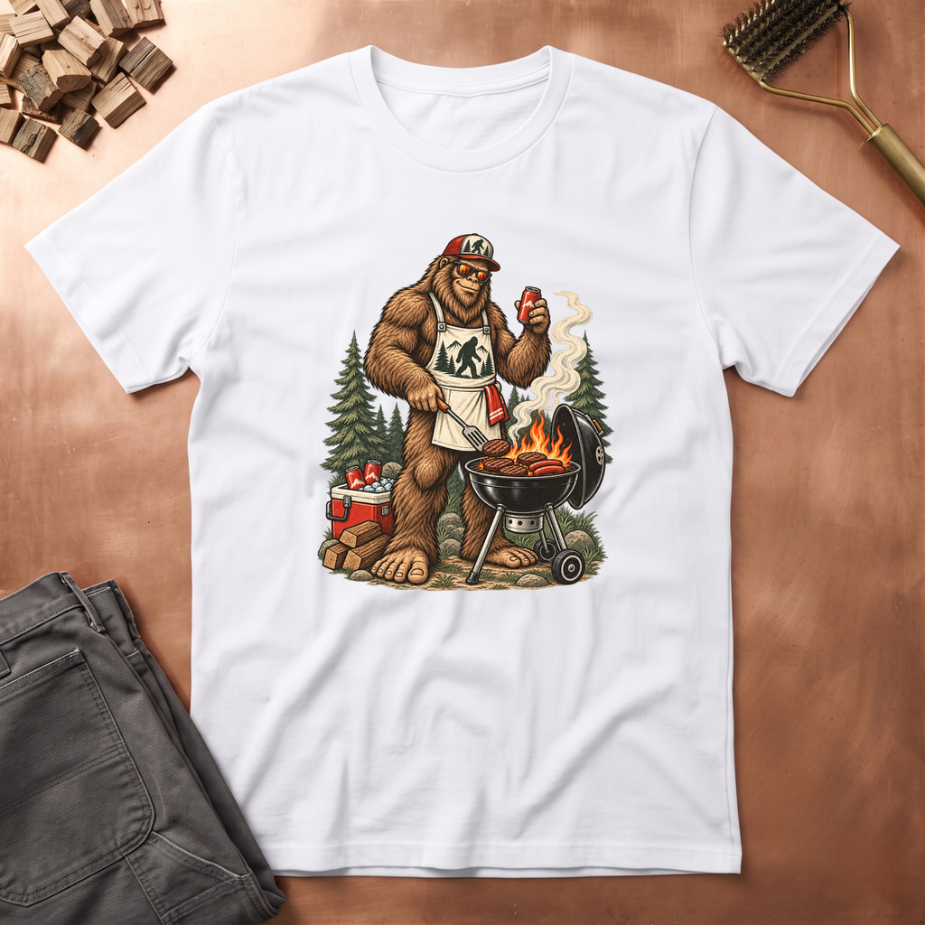 Bigfoot Grilling T-Shirt